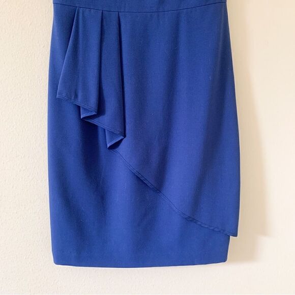 BCBGMAXAZRIA Siri Minidress in Blue Depth - Picture 5 of 11